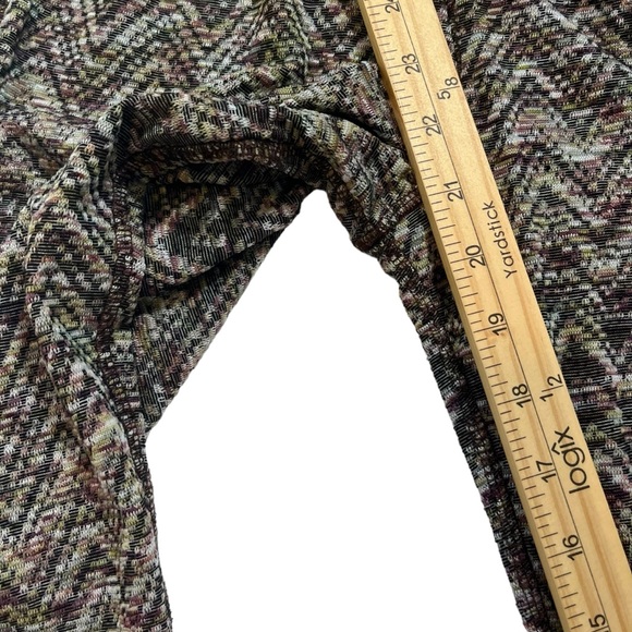 Free People Women’s Pull On Patterned Knit Joggers with Pockets Lounge Size XS - Picture 12 of 12